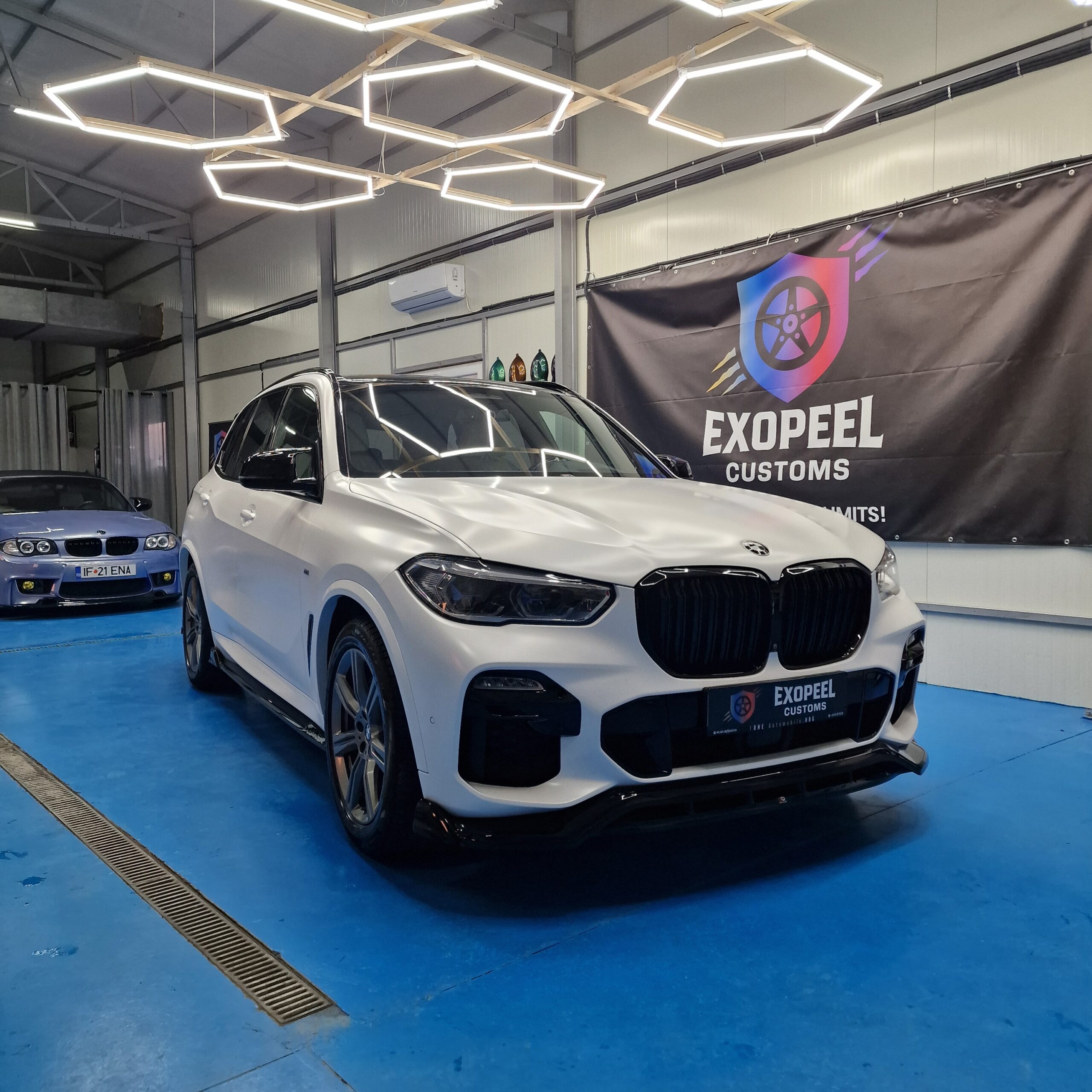 BMW X5 G05 - PPF Lichid • Mineral Glacier Satin • Custom Exterior