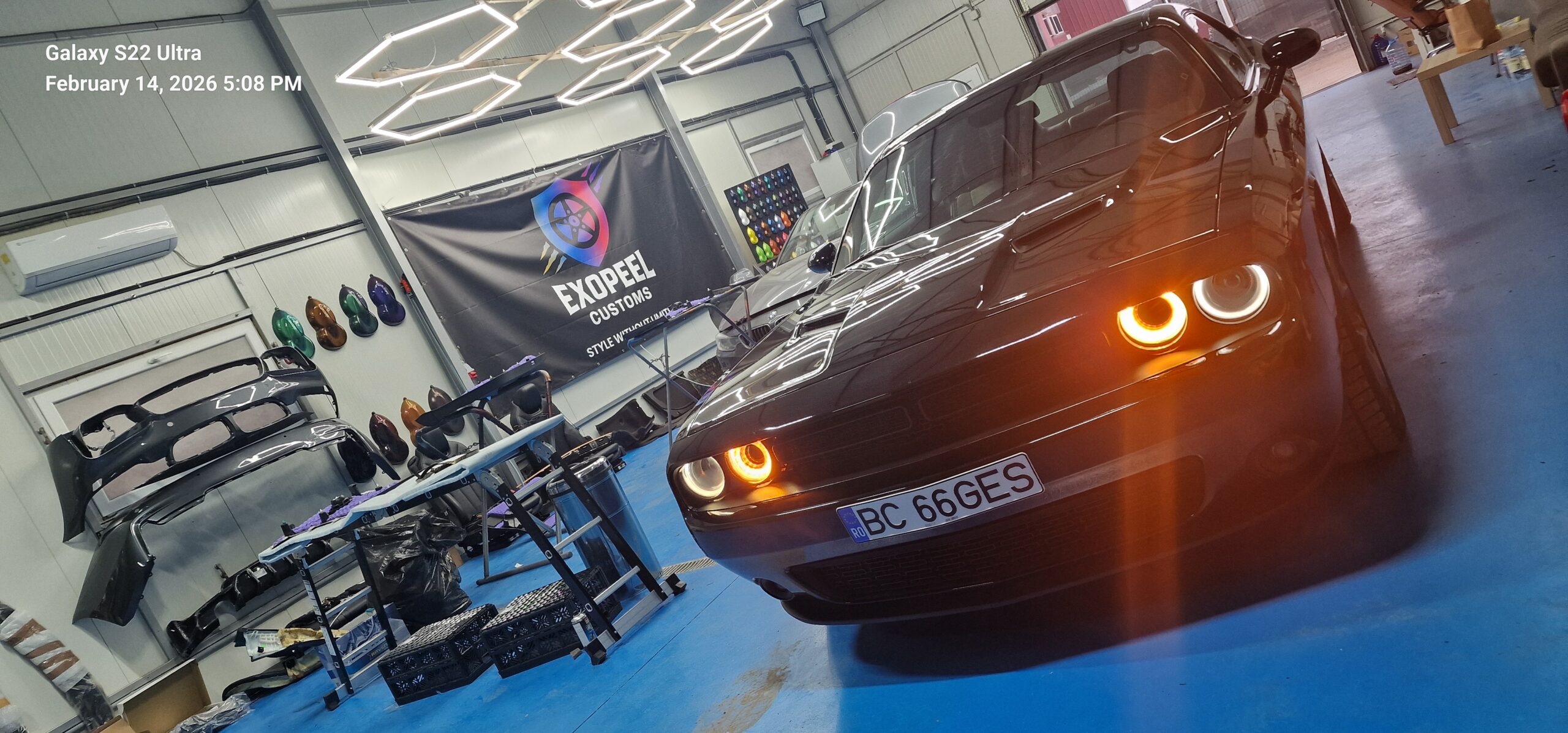 Dodge Challenger - Corecție vopsea • Polish exterior