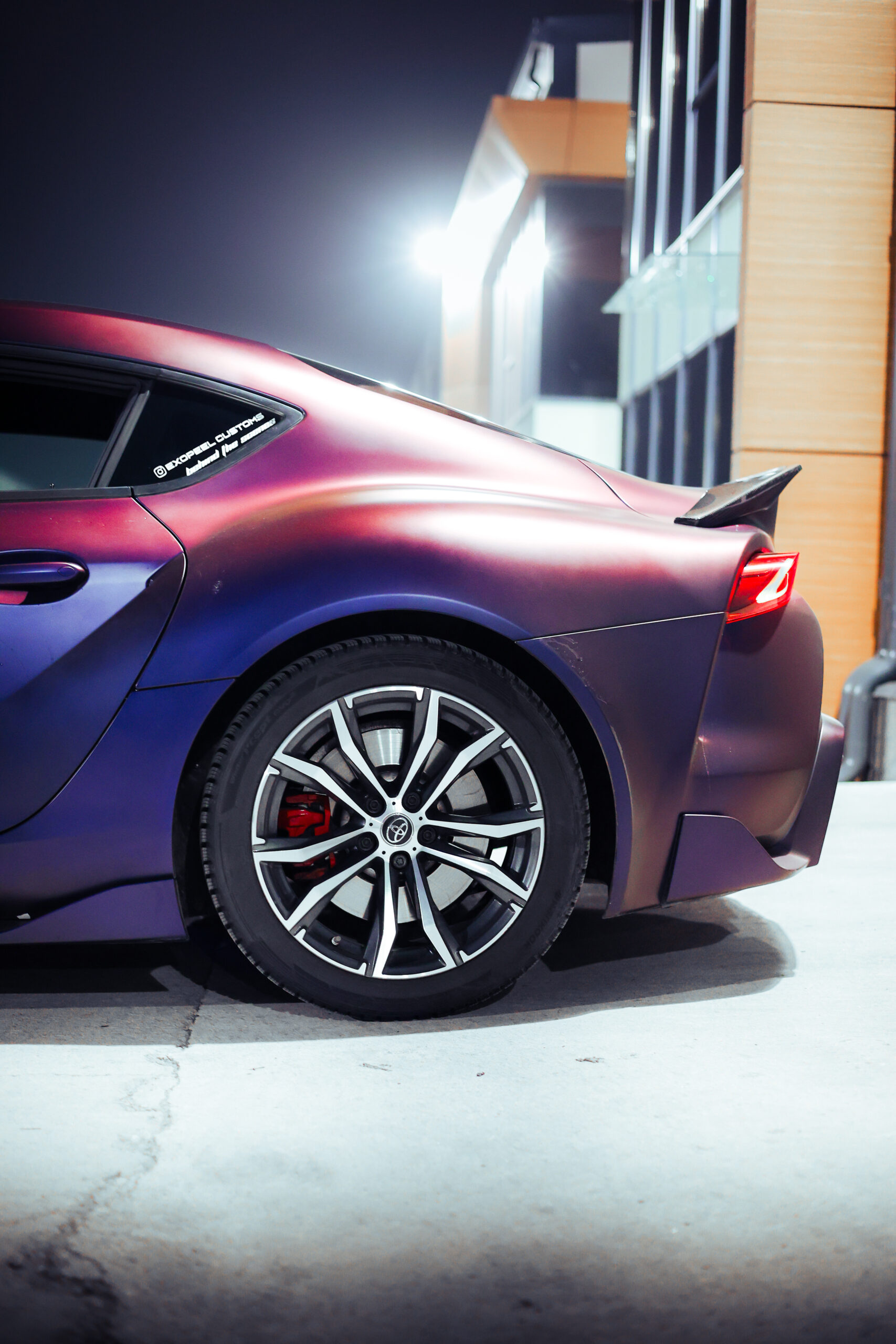 Toyota GR Supra - PPF Lichid • Custom Colorshift Satin
